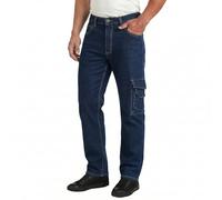Lee Cooper LCPNT239 Vêtements de travail pour hommes Sécurité Jean de charpentier extensible Pantalon de travail, Bleu Clair, 40W / 31L