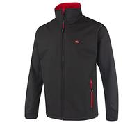 Lee Cooper LCJKT450 Workwear le travail des hommes de sécurité Veste Softshell avec doublure en polaire Bonded, Noir, Petit