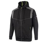 Lee Cooper LCJKT458 Hommes Workwear Softshell Veste à capuche, Noir, 3X-Large