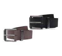 LEE COOPER LOT DE 2 CEINTURES CUIR (PU) S