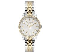 Lee Cooper Montre à quartz pour femme, affichage analogique et bracelet en métal, LC07391.230, argent, argent, bracelet