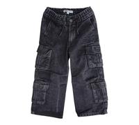 Lee Cooper Pantalon Cargo garçon Jeans, Noir, 4 Ans