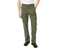 Lee Cooper Pantalon de Sécurité Classique Multi-Poches pour Hommes, Vert Kaki, 42W/33L (Longue)