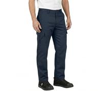 Lee Cooper LCPNT205 Pantalon cargo classique de sécurité de travail multipoches pour hommes, Bleu Marine, 36W / 31L