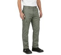Lee Cooper Pantalon Travail Homme Cargo 245 GSM - Workwear Résistant Multi Poches Entretien Facile, Pantalon Sécurité Coupe Droite Bouton Zip (kaki, 36W / 31L)