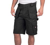 Lee Cooper Pour des hommes Holster Pocket & Multi Tool Pocket Cargo sécurité au travail Shorts, Le noir, 30" taille