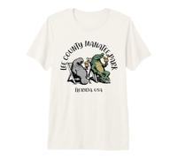 Lee County Manatee Park Floride USA Lamantin Alligator T-Shirt Haut de Gamme