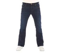 Lee Denver Jean pour homme, en coton, stretch, bleu denim, coupe Bootcut, disponible dans les tailles 40, 41, 42, 43, 44, 46, 48, 50, 52 et 54, 40W x 32L