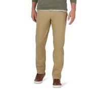 Lee Extreme Motion Flat Front Slim Straight Pant Pantalon décontracté, Taupe, 33 W/32 L Homme