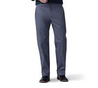 Lee Extreme Motion Pantalon Droit à l'avant Plat Coupe, Gris Vintage, 34 W/30 L Homme