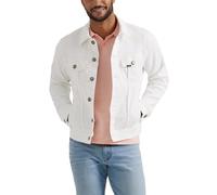 Lee Extreme Motion Rider Jacket Veste en Jean, Blanc, L Homme