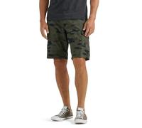Lee Extreme Motion Swope Cargo Short, Camouflage Granit Vert, 44 Homme
