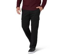 Lee Performance Series Pantalon Cargo Coupe Droite en sergé Confort extrême, Buddy Noir, 34 W/32 L Homme