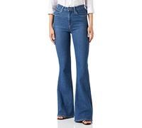 LEE Femme Flare Body Optix Jean évasé Not Applicable, Bleu (Jackson Worn AX), W28/L33 (Taille Fabricant: 28/33)