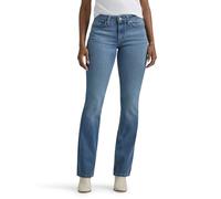 Lee Flex Motion Jean bootcut pour femme, coupe droite - Bleu - 40 court