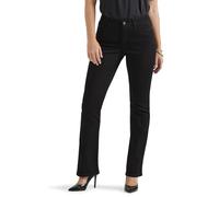 Lee Flex Motion Jean bootcut pour femme, coupe droite - Noir - 42 court