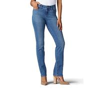 Lee Flex Motion Jean Coupe Droite, Juniper, 40 Femme