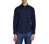 Lee LEESURE Shirt, Real Indigo, XL Homme