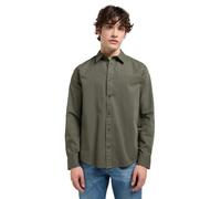 Lee Homme Patch T-Shirt, Gris Olive, M EU