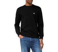 Lee Homme Plain Crew SWS Sweat-Shirt Not Applicable, Noir (Black 01), X-Large
