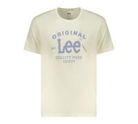 Lee, Homme, Tops, Beige, Taille: 2XL Big Logo Tee
