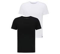Lee Homme Twin Pack Crew T-shirt, Noir/Blanc, L EU