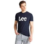 Lee Homme Wobbly Logo Tee Coque, Bleu (Navy Drop Ee), M EU