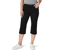 Lee Jean Capri Coupe décontractée pour Femme, Noir, 50