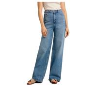 Lee - Jean Femme - Coupe Jambe Large Taille Haute - Stella - Dark Memory