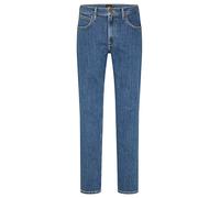Lee Brooklyn Straight Mid Jeans Bleu 36 / 32 Homme