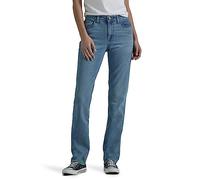 Lee Jean légendaire à Jambe Droite Taille mi-Haute pour Femme, avec But, 42