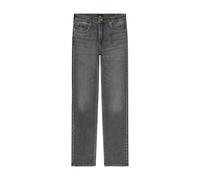 Lee Marion Straight Jeans, Argent Vieilli, 36W x 33L Femmes