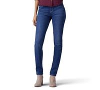 Lee Jean Pantalon Sculptant pour Femme Coupe Slim - Bleu - 40 Court