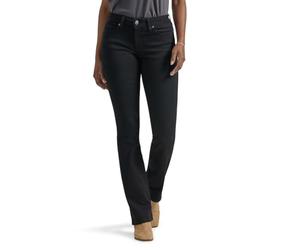 Lee Jean pour Femme - Coupe Droite - Legendary - Nightshade, Noir, 12 Medium