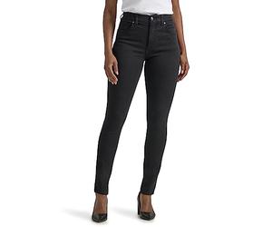 Lee Jean Skinny Taille Haute Ultra Lux Comfort avec Flex Motion pour Femme, Noir, 40