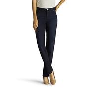 Lee Jeans Coupe Droite décontractée pour Femme - Bleu - 38 Court Small