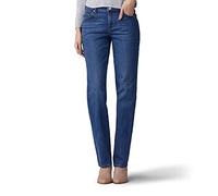 Lee Jeans Coupe Droite décontractée pour Femme - Bleu - 44 Petite