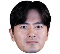 Lee Jin-uk (Suit) Big Head. Masque plus grand que nature.
