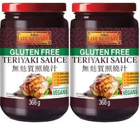 LEE KUM KEE Sauce Teriyaki, sans gluten 370 g (Lot de 2)