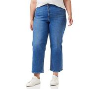 Lee Large Jambe Longue usée Jeans, Alton usé, 32W x 35L Femme