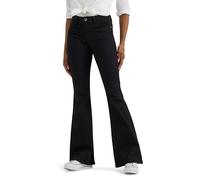 Lee Legendary Jean évasé taille mi-haut pour femme, noir, 50