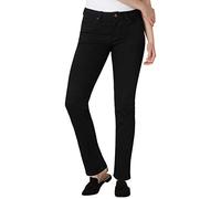 Lee Legendary Mid Rise Straight Leg Jean, Noir, 42 Femme