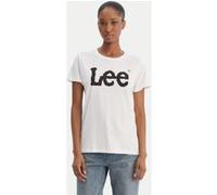 Lee Logo Tee White Regular White Taille: XL | Chemises Outlet | Femme | Blanche