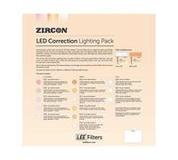 LEE Lot de 14 feuilles de filtre à gel pour éclairage LED 300 x 300 mm - 1 feuille par couleur pour un total de 14 feuilles