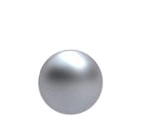 Lee Lot de 2 fonds pour boules rondes de 140 g, 2 cavités, 454, 140 g