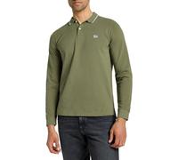 Lee LS Pique Polo, MERCANTILE Green, XXL Homme