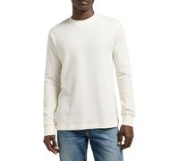 Lee Ls Waffle Tee T-Shirt, Ecru, M Hommes