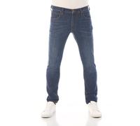 Lee Luke Jean Homme Slim Tapered Denim Stretch Coton, Jean 5 Poches