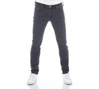 Lee Luke Jean slim fit fuselé pour homme, en coton, denim, stretch, bleu, noir, gris, taille 39/40, 40/41, 41/42, 42/43, 43/44, 44/46, 46/48, 36W x 32L