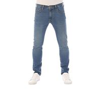 Lee Luke Jean slim fit fuselé pour homme, en coton, denim, stretch, bleu, noir, gris, taille 39/40, 40/41, 41/42, 42/43, 43/44, 44/46, 46/48, 30W x 34L